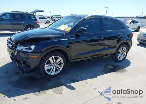 2017 Audi Q3 2.0T Premium z USA, uszkodzony, nr VIN WA1BCCFS1HR009639